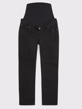 Abercrombie & Fitch The ’90s Straight Maternity Jeans Over the Bump 28/6 Short